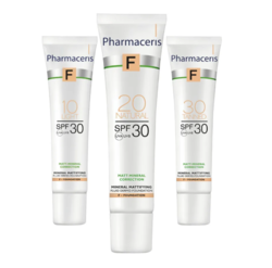 Pharmaceris F Matterende foundation, SPF 30 Light 10, 30 ml.