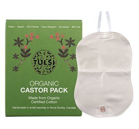 Tulsi Ricinusolie omslag øko, 1stk.