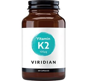 viridian Vitamin K2 100 μg, 60kap.