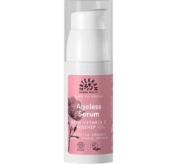 Urtekram Ageless Serum with vitamin C & Rosehip Oil, 30ml.