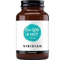 viridian Co-Q10 & MCT 100mg, 30kap.