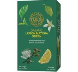 Tulsi Lemon Matcha Green te Ø, 20br.