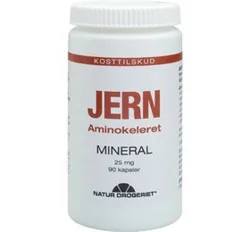 Natur-Drogeriet Jern 25 mg, 90kap.