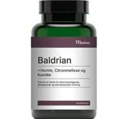 Mezina Baldrian + Humle, Citronmelisse og Kamille, 120kap.
