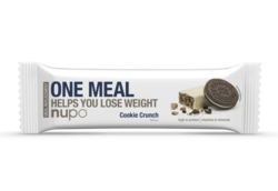 Nupo One Meal Bar Cookie Crunch 60g, 15. stk.