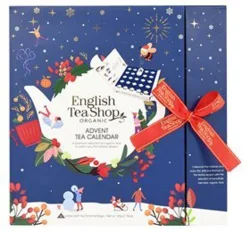 English Tea Shop Gaveæske Book Style Julekalender Te Ø, 25br.