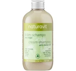 naturavit, Cream Shampoo Anti-Skæl, 250ml.