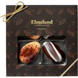 Gaveæske m. fyldte chokoladeæg 4 stk Ø, 80g.