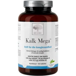 New Nordic Kalk Mega, 180tab.