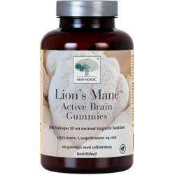 New Nordic Lions Mane Active Brain Gummies, 60gum.