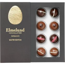 Elmelund Gaveæske m. fyldte Chokolader 16 stk Ø, 160g.