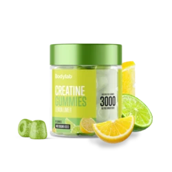 Bodylab Creatine Gummies Lemon Lime, 90 stk.