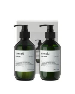 Meraki Gaveæske Anti-Odour håndsæbe + håndlotion, 2 x 275ml.