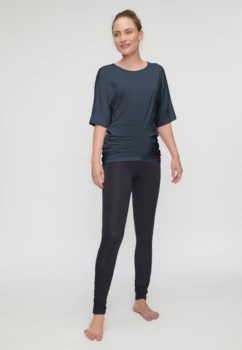 Curare Flow #2709 Shirt round neck - Midnight-blue