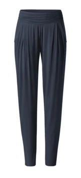 Curare Flow #9248 long pants relaxed - Midnight-blue