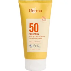 Derma sollotion spf 50, 150ml.