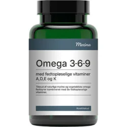 Mezina Omega 3-6-9 med vitamin ADEK, 90kap.