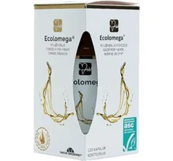 Natur Drogeriet Ecolomega kapsler, 120kap.
