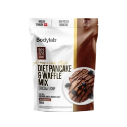 Bodylab Diet Pancake & Waffle Mix Chocolate Chip, 500 g.