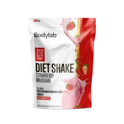 Bodylab Diet Shake Strawberry Milkshake, 1 kg.