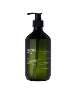 Meraki Body Wash, Cotton Haze, 490ml.