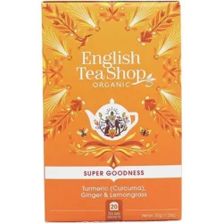 English Tea Turmeric, Ginger & Lemongrass te Ø, 20br.