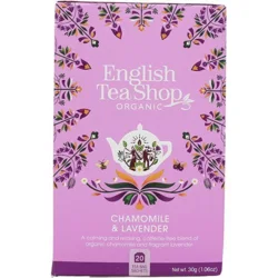 English Tea Chamomille & Lavender Tea, Ø, 20br.