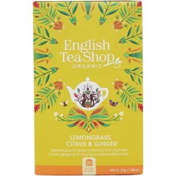 English Tea Lemongrass, Citrus & Ginger Tea Ø, 20br.
