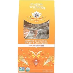 English Tea Turmeric Ginger & Lemongras Ø, 15br.