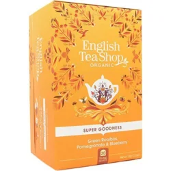 English Tea Green te Ø Rooibos, Pomegranate & Blueberry, 20br.