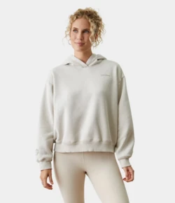 Manduka Half Moon Hoodie, Salt