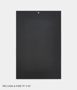 Manduka PRO Yogamåtte Long & Wide 200x132cm, Black