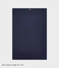 Manduka PRO Yogamåtte Long & Wide 200x132cm, Midnight