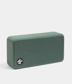 Manduka Lean Recycled Foam Yogablok, Sage