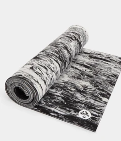 Manduka Comfort Cushion Mat 8mm, Black White Marble