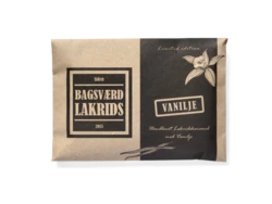 Bagsværd Lakrids Hel Plade Lakrids "Vanilje", 160g.