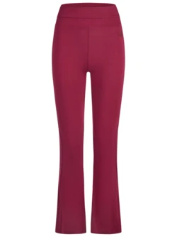 Curare Flow #2704 long pants boot cut - Bordeaux