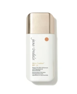 Jane Iredale Glow Fixation SPF 30 Sheer Tint - Light Medium to Medium, 40ml.