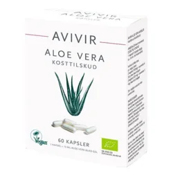 AVIVIR Aloe Vera Kapsler, 60kap.