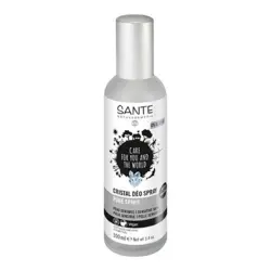 Sante Deodorant spray crystal pure spirit, 100ml.