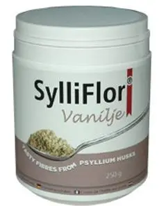 SylliFlor vanilje loppefrøskaller, 250gr.