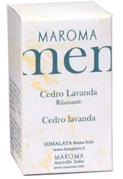 Maroma Men's parfume Lavendel/Cedertræ, 10ml.