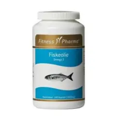 Fitness Pharma Fiskeolie 500 mg, 360kap.