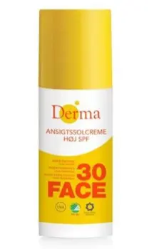 Derma Ansigtssolcreme SPF 30, 50ml