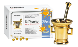 D-Pearls Stærk 38 µg, 240stk.