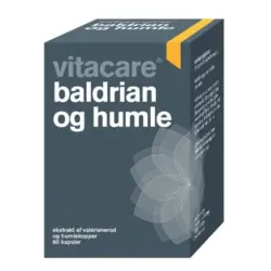 VitaCare Baldrian og Humle, 60tab.
