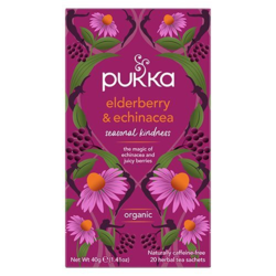 Pukka Elderberry & Echinacea te Ø, 20br.