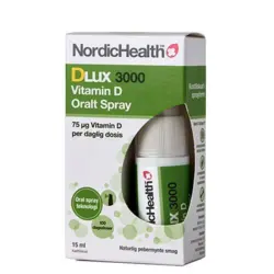 NordicHealth Dlux 3000 - D3 Vitamin Oral Spray, 15ml.