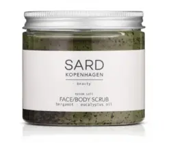 Sard Face/body scrub. mandelolie, bergamotte og eucalyptus, 200ml.