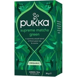 Pukka Supreme Green Matcha Te Ø, 20br.